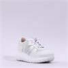 Wonders Ultrafly Bungee Wedge Trainer - White Silver